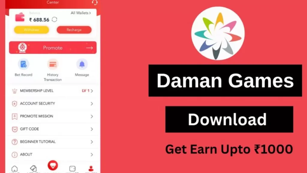 Daman games refer and earn