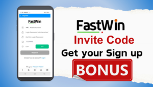 Fastwin Invite code with sign up bonus